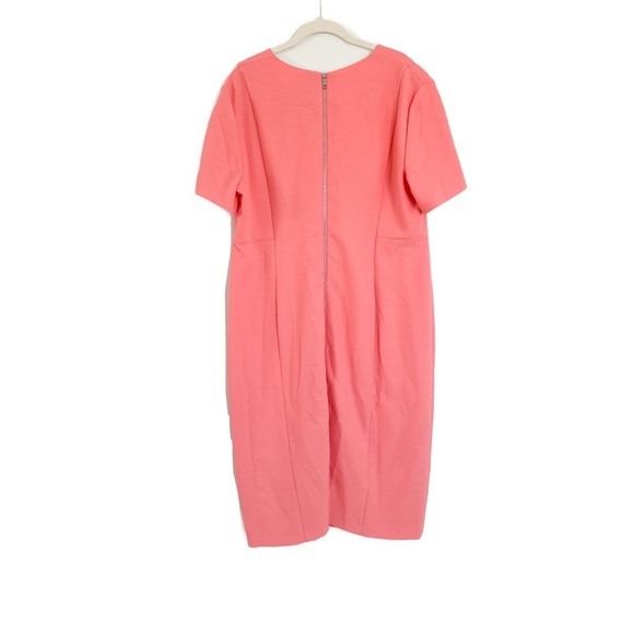 Hugo Boss Damaisa Sheath Dress Coral Size 14 NWT - Picture 6 of 6